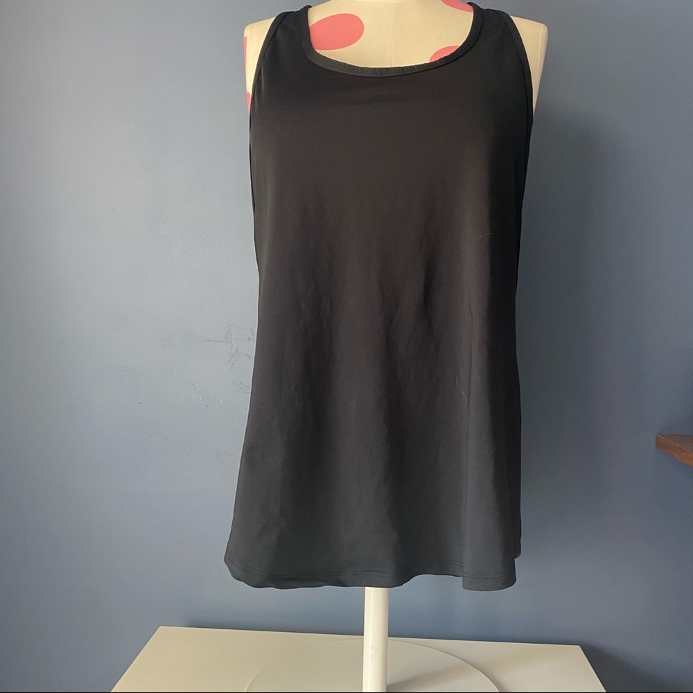 FABLETICS Black RacerBack Tank MEDIUM - Picture 2 of 5